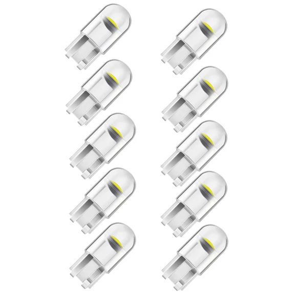 T10 COB LED izzó – fehér – 12V – 10 db