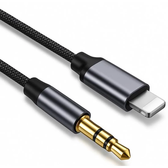 Apple USB-C - 3,5 mm AUX kábel - 1 m - sztereó hangátvitel