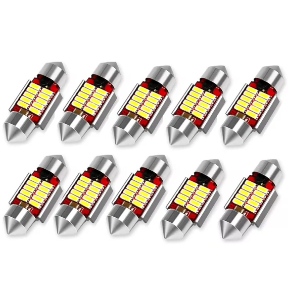 10db Sofita LED izzó 31mm 10SMD 12V CANBUS