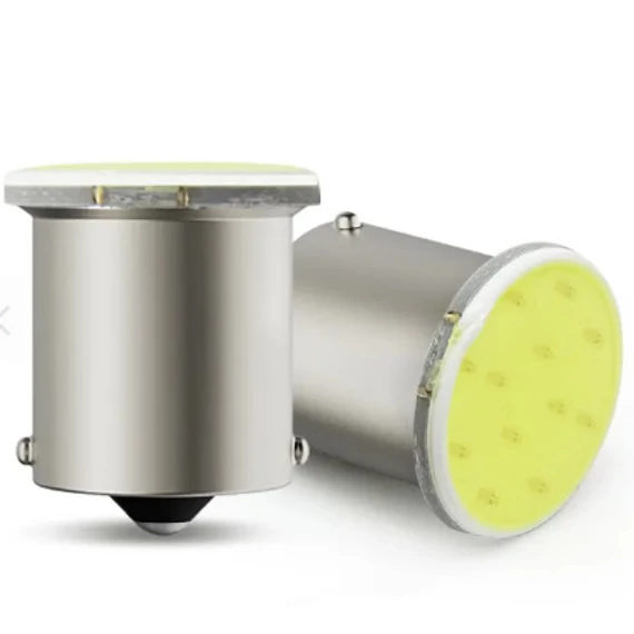 1156 COB LED izzó 21W 12V - fehér (2 db)