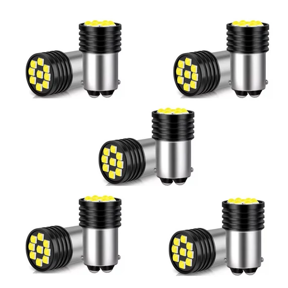 1157 LED izzó – 9 SMD – fehér – 12V – 10 db