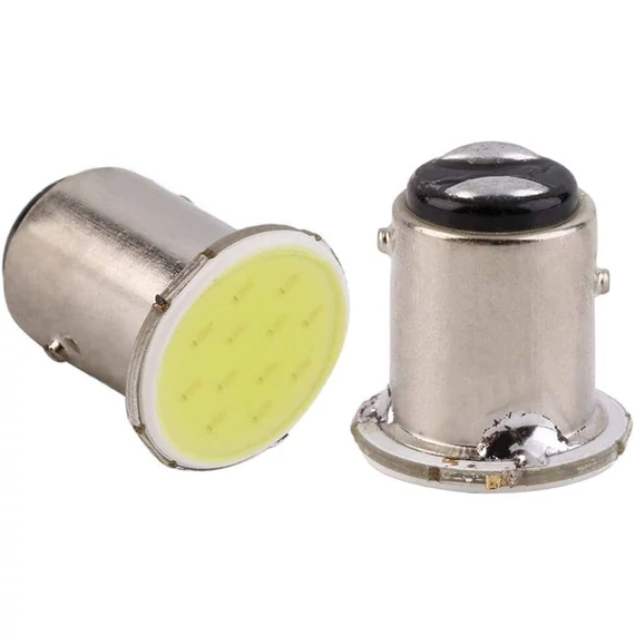 1157 COB LED izzó 21/5W 12V - fehér (2 db)