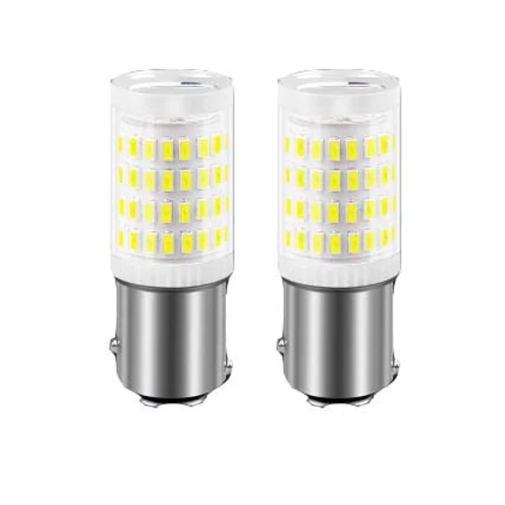 1157 LED izzó 80SMD 12/24V CANBUS - fehér (2 db)