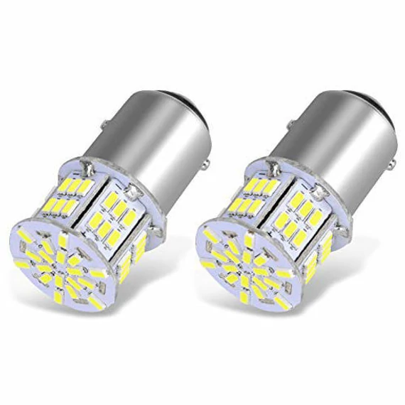1157 LED izzó 54SMD 21/5W 12V - fehér (2 db)