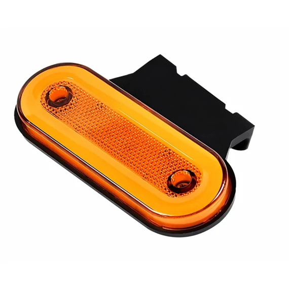 20 LED-es szélességjelző lámpa – sárga – 12–24V – E jeles