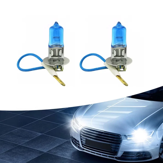 HOD izzó H3 emelt fényerővel – 12V / 55W – 5500K – párban