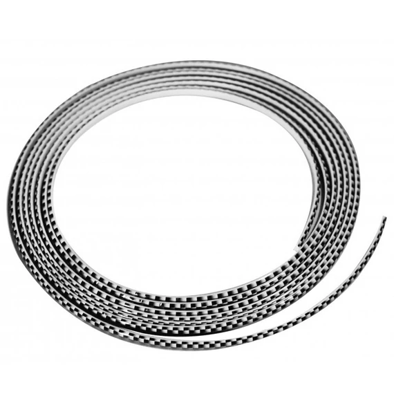 3 m hosszú díszcsík karbon