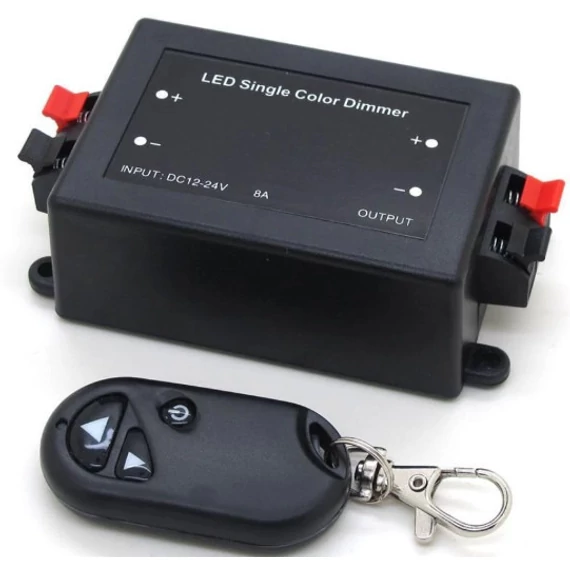 LED szalag dimmer távirányítóval – 12/24V
