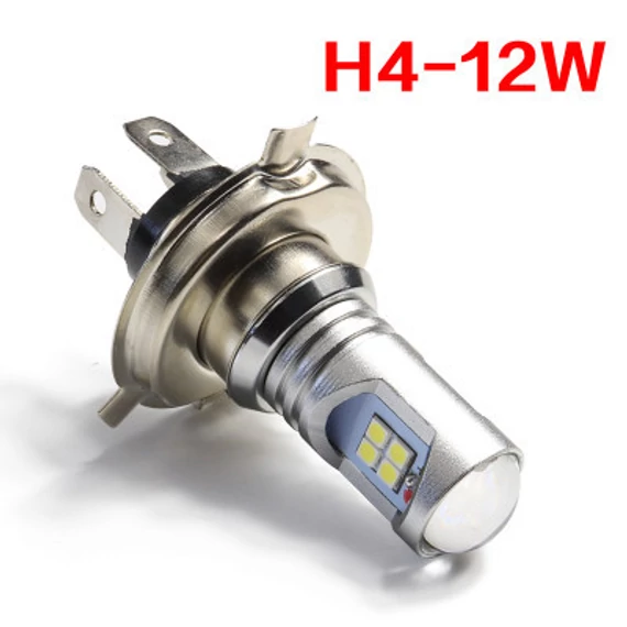 H4 LED fényszóró szett - 12SMD - 7.5W - CANBUS - 10-30V - pár