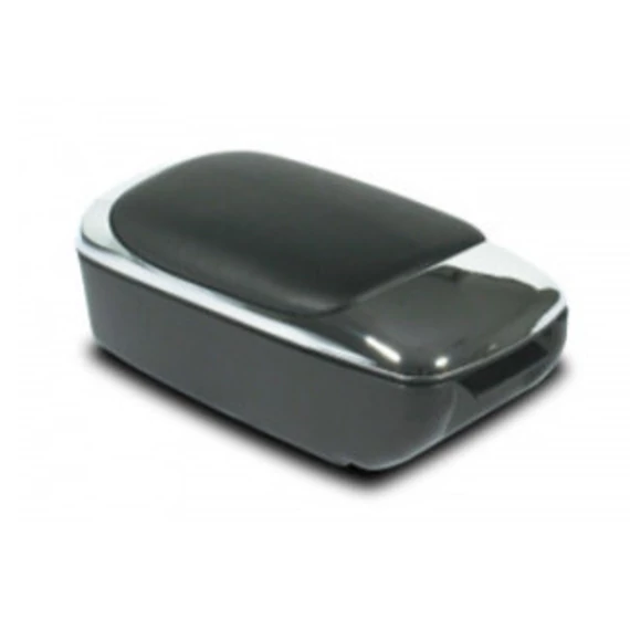 Könyöktámasz fekete-króm - univerzális - pohártartóval