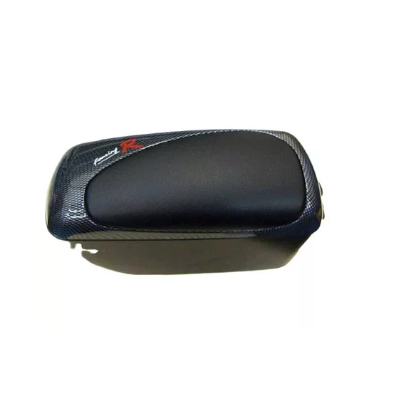 Könyöktámasz fekete-karbon - univerzális - pohártartóval