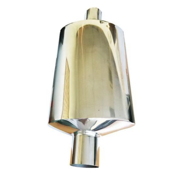 Kipufogódob / középdob - rozsdamentes acél - 60 mm