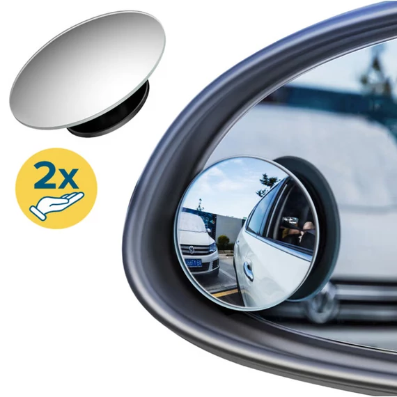 2 db-os kerek holttértükör készlet – visszapillantó tükörre