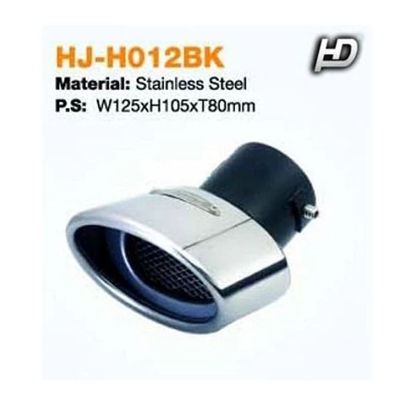 Kipufogóvég csapott ovál - 40-55 mm