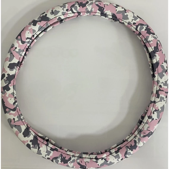Pink terepmintás kormányvédő - 36-38cm