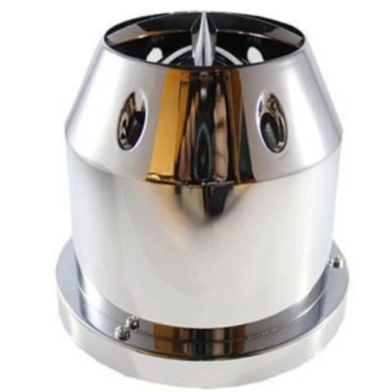 Direkt szűrő sport levegőszűrő króm - 75 mm