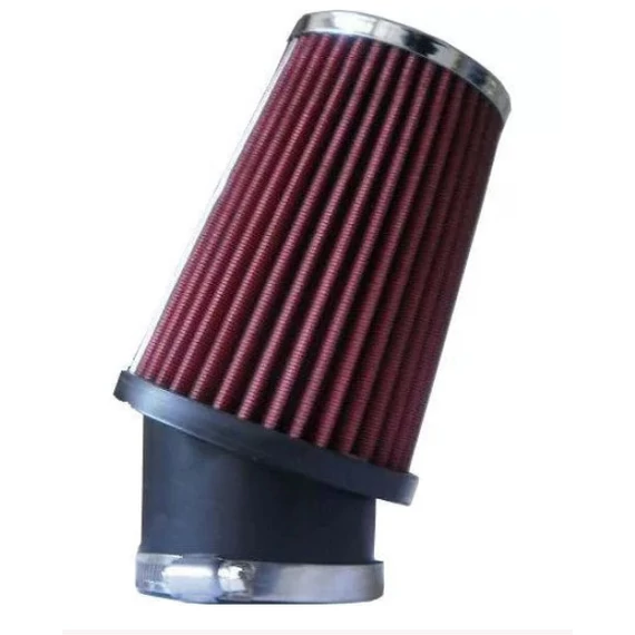 Direkt szűrő sport levegőszűrő 45° - 75 mm