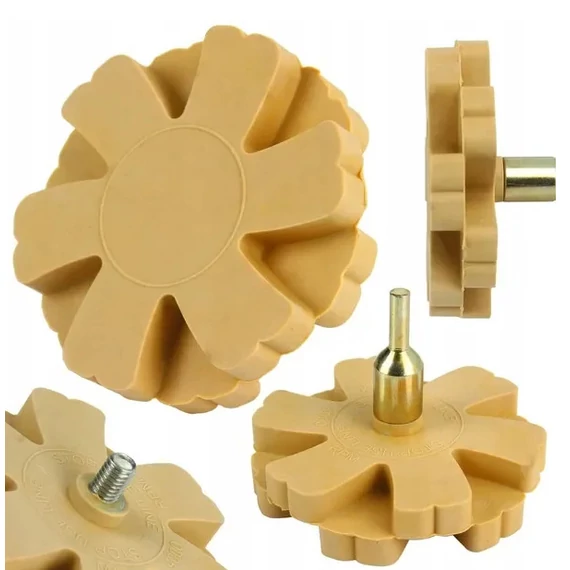 Gumitárcsa ragasztó eltávolításhoz - 90 mm - fúrógéphez