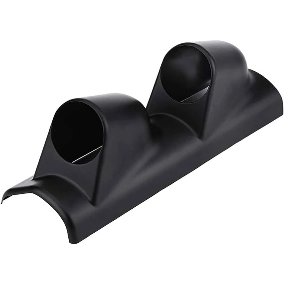 Műszer tartó 2 col - fekete