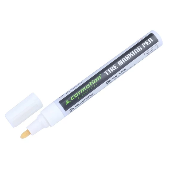 Gumifilc fehér - gumi felirat festő toll