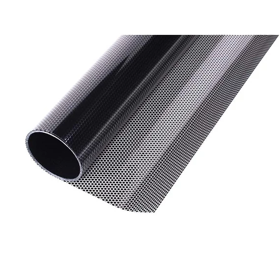 Autós dekorfólia fekete pöttyös - 50x300 cm - UV álló PVC