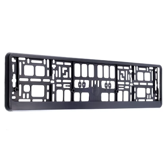 Rendszámtábla keret fekete