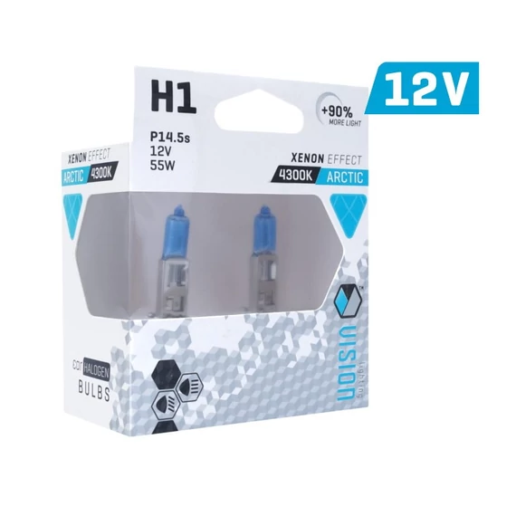 VISION H1 izzó szett 55W 12V +90% (2 db)
