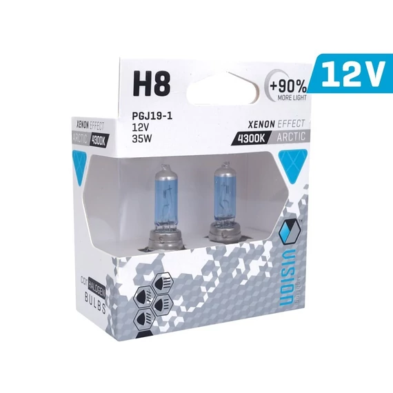 VISION H8 izzó szett 35W 12V +90% (2 db)