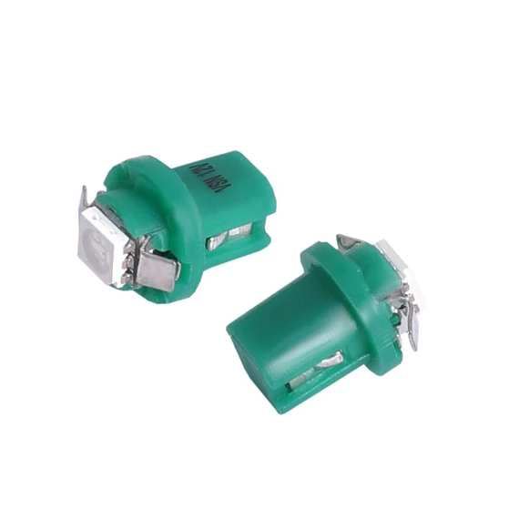 BAX B8.5d LED műszerfal izzó zöld 12V