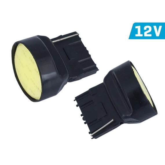 W21W T20d COB LED izzó 12V CANBUS - fehér (2 db)