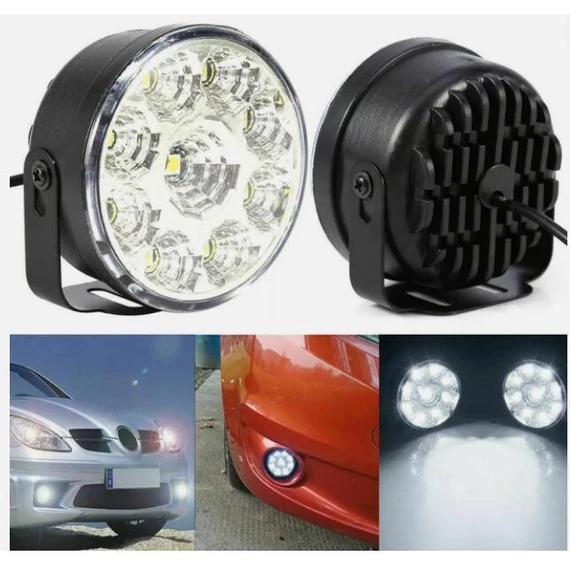 Nappali menetfény 12V - 9xSMD - E4 - 70mm