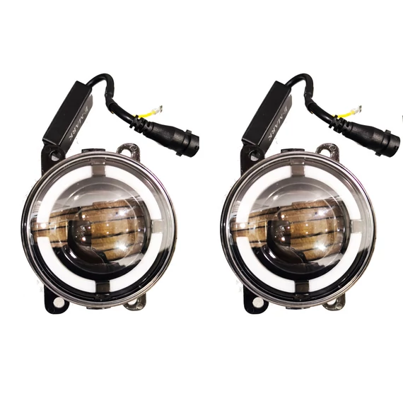 LED nappali menetfény és ködlámpa szett - 90mm - 12-24V - IP67