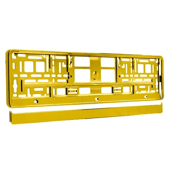 Rendszámtábla keret - Arany színű