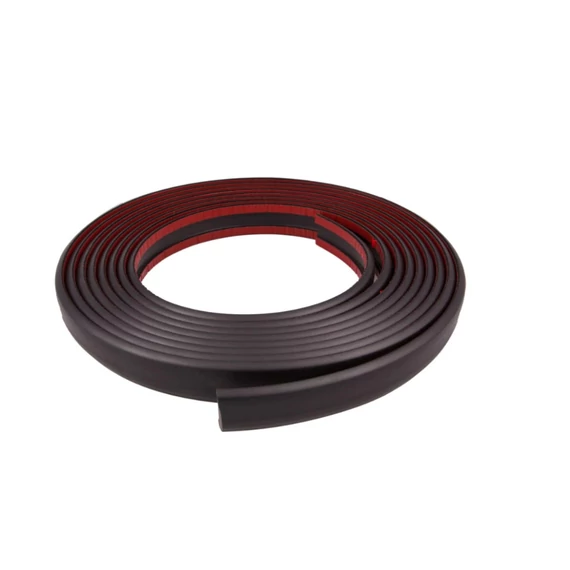 Öntapadós gumicsík ütközésvédő - 25 mm x 3 mm - 5 m - fekete