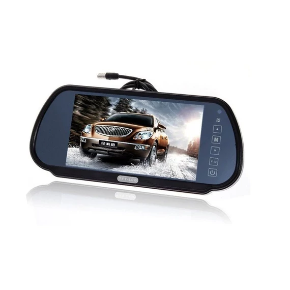 Visszapillantó tükör monitor 7" LCD Bluetooth MP5 12V