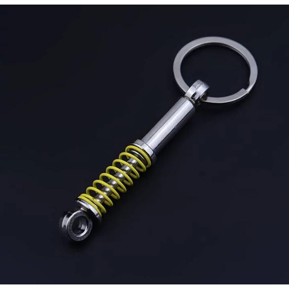 W16362-7Y Lengéscsillapító kulcstartó - sárga