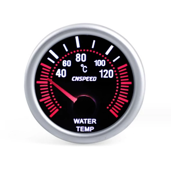 Vízhőmérséklet sport műszer 52 mm fekete számlappal