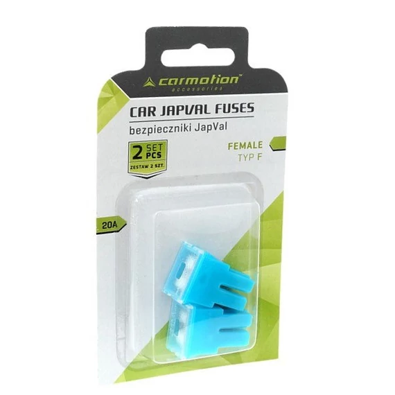 Autó biztosíték JapVal kék 20A Type F (2 db)