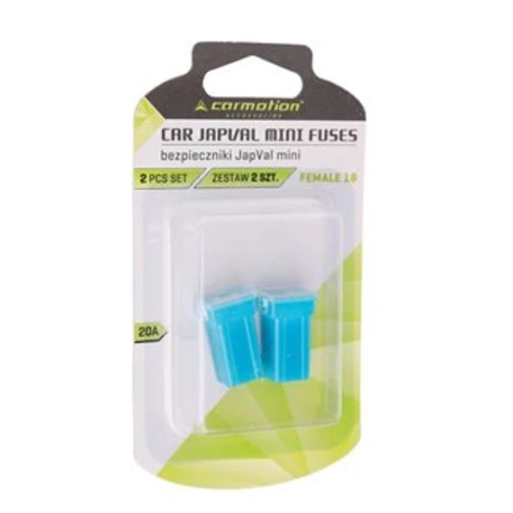 Autó biztosíték JapVal kék 20A (2 db)