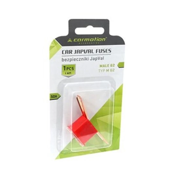 Autó biztosíték JapVal piros 50A Type M62