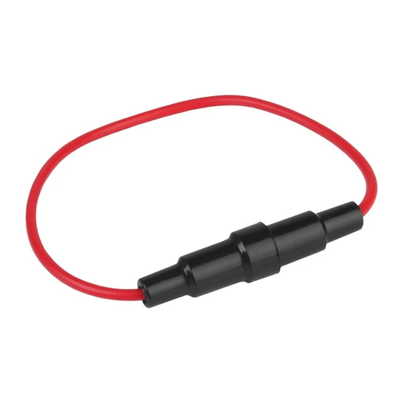 Lengő biztosíték tartó mini - 25cm - 20mm üvegbiztosítékhoz