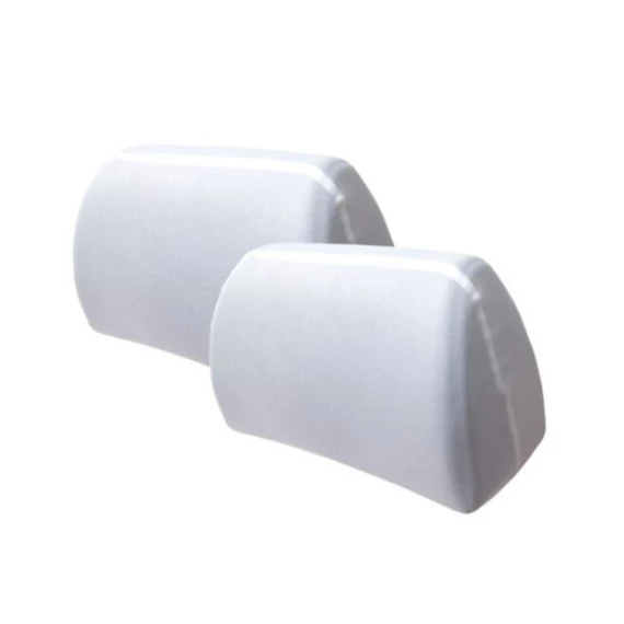 Fejtámla huzat párban - fehér - 2 db