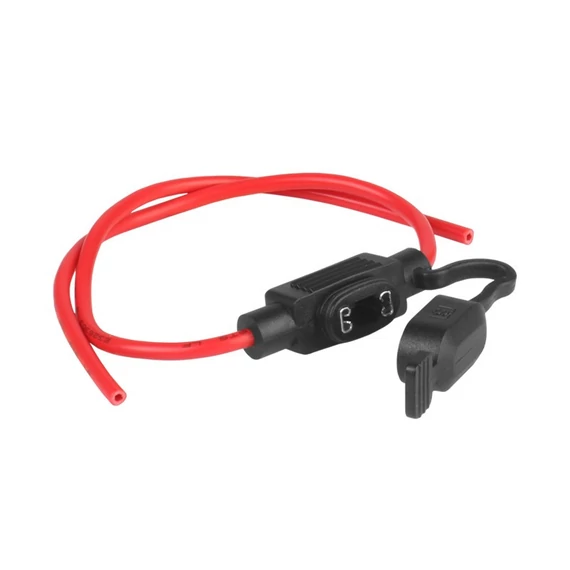 MINI LOW PROFILE biztosítéktartó - hermetikus - 30 cm kábel - 1,8 mm²