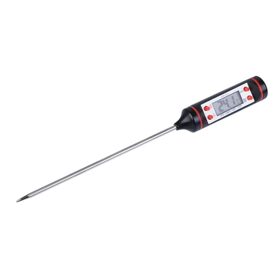 Tűhőmérő LCD kijelzővel, 145 mm-es tűvel