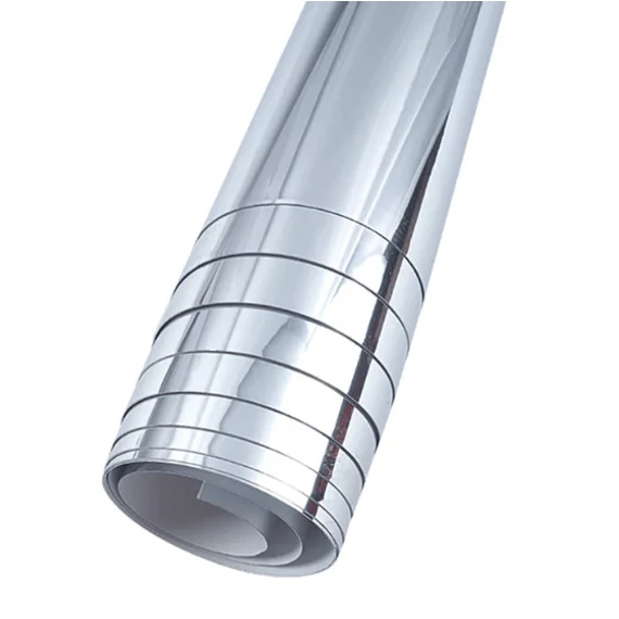 Ablak fólia - silver tükrös - 50x300 cm - üveg sötétítő