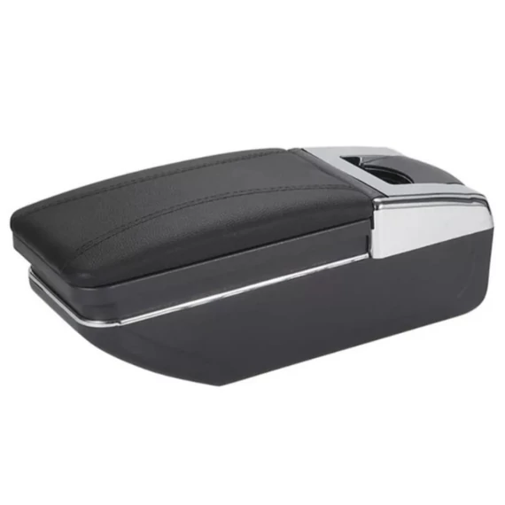 Gyári hatású könyöklő - univerzális - fekete