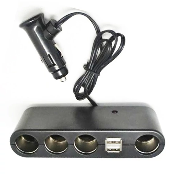 USB + Szivargyújtó elosztó AE-WF0120 12/24V