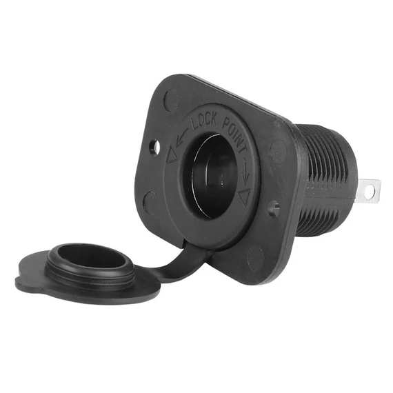 Beépíthető EURO aljzat - 12/24V - 55x60x50mm