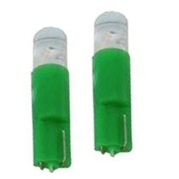 T5 LED műszerfal izzó zöld