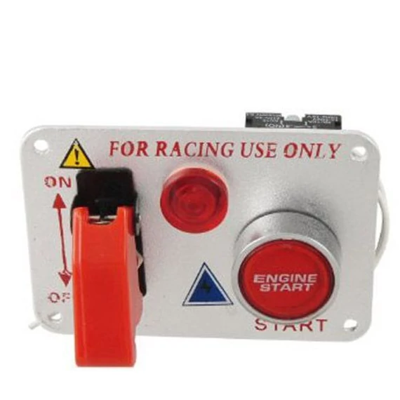 Autós start gomb fedeles kapcsolóval - 2 állású